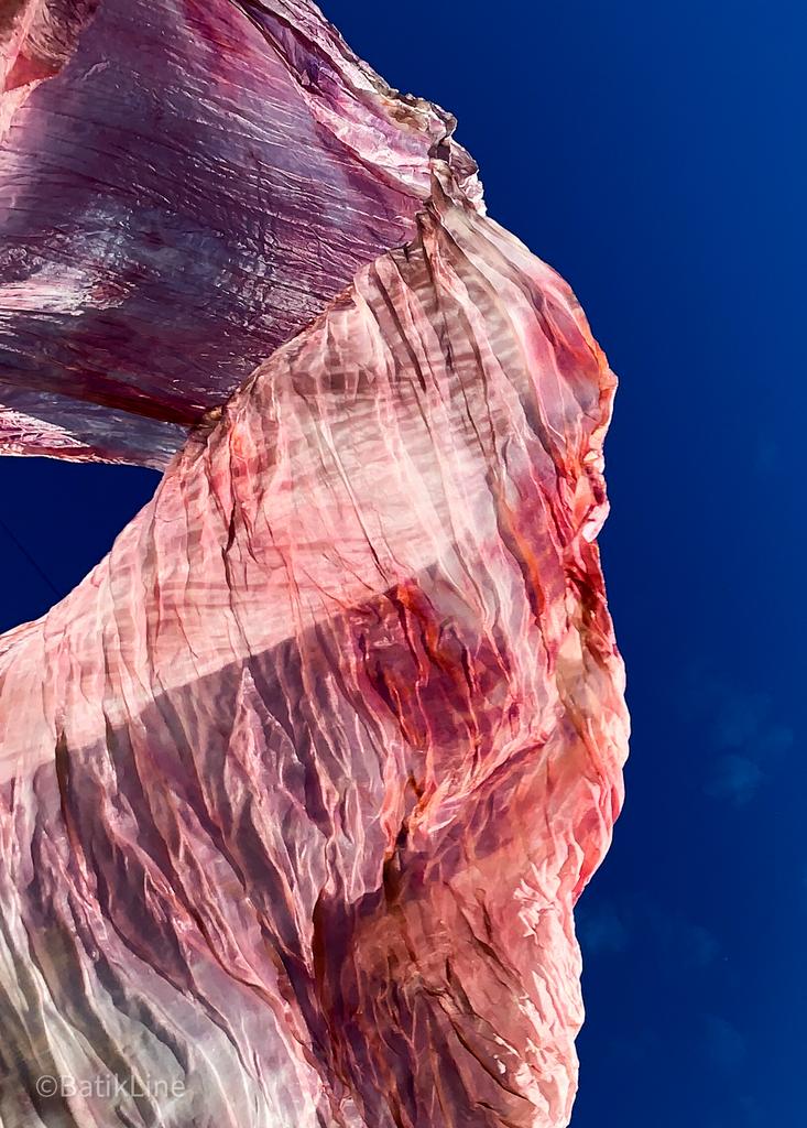 Шелковый палантин Пыльная роза