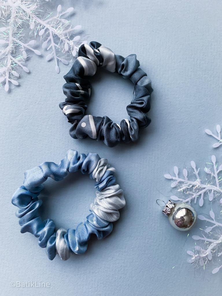 Шёлковые резинки для волос мини