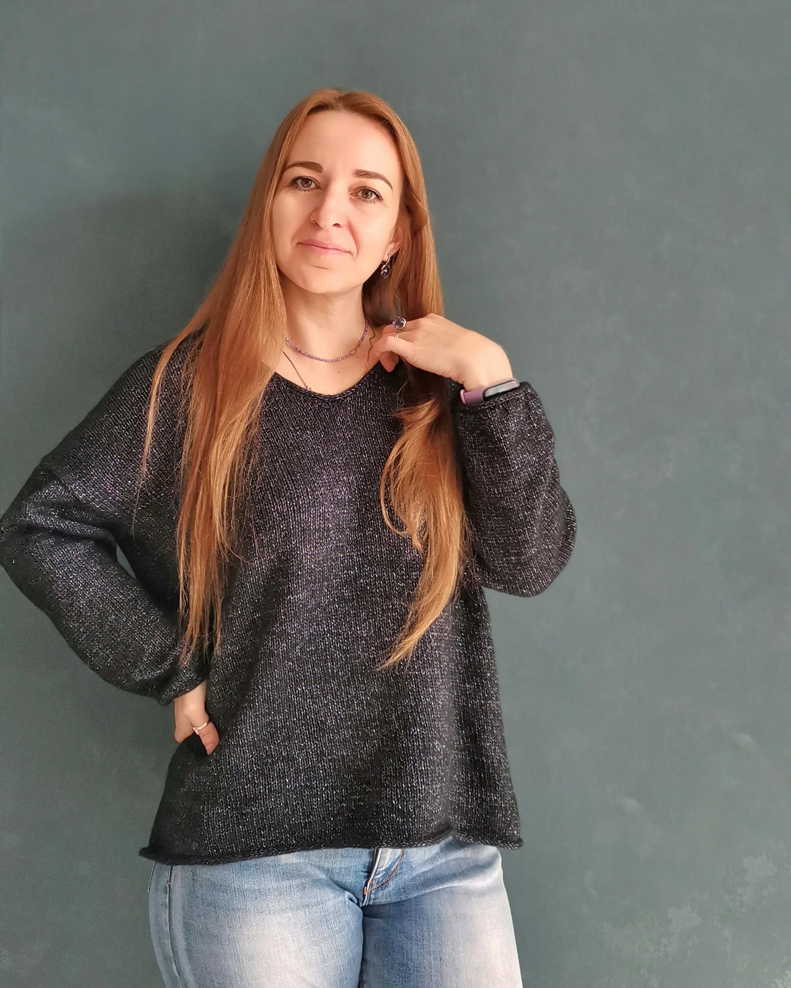 Пуловер Space