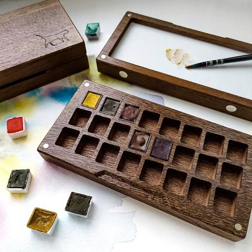 ПЕНАЛ НА 24 ПОЛУКЮВЕТЫ, дуб\ясень