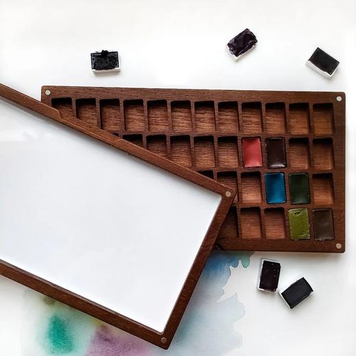 ПЕНАЛ НА 48 КЮВЕТ,  дуб/ясень