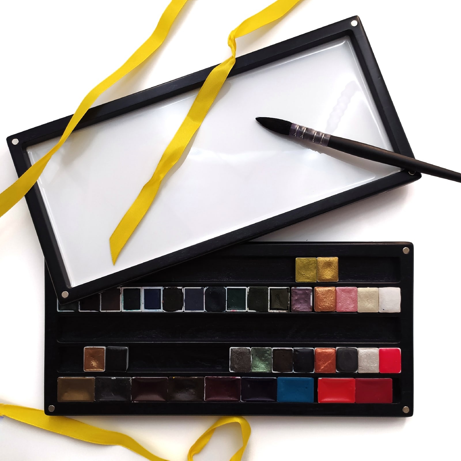 Универсальный черный пенал U80-F "Classic", фанера