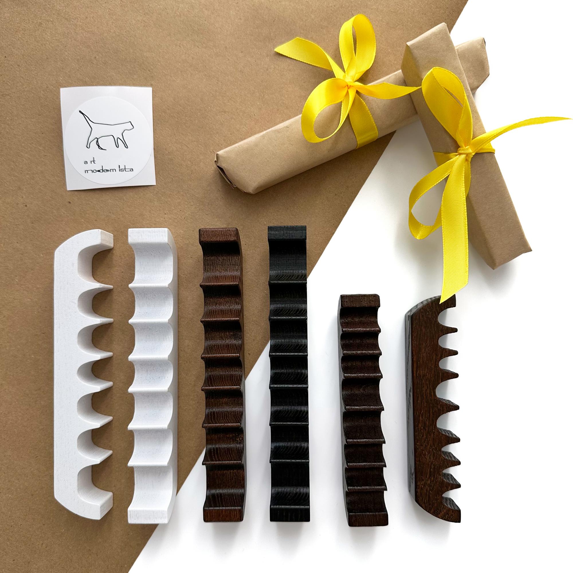 ПОДСТАВКА XL ПОД БОЛЬШИЕ КИСТИ,  ясень