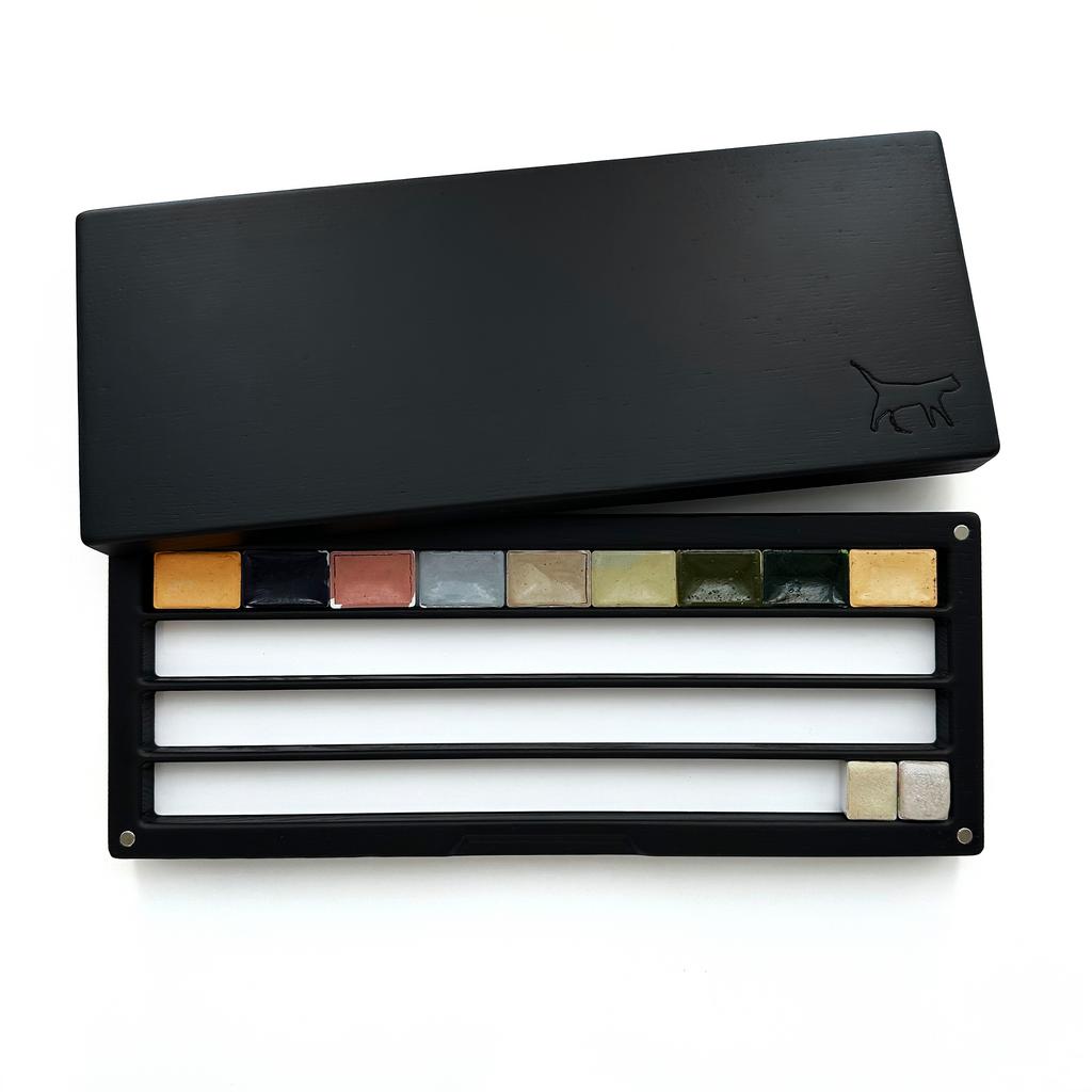 U64 ПЕНАЛ ЧЕРНЫЙ  УНИВЕРСАЛЬНЫЙ С МЕТАЛЛОМ (М),  дуб/ясень