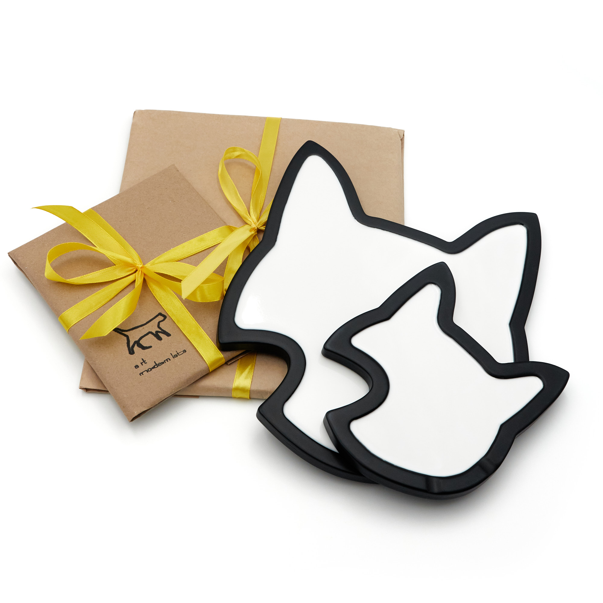 ПАЛИТРА ЧЕРНАЯ  КОШКА/КОТЕНОК  ДЛЯ МАСЛА, АКВАРЕЛИ, АКРИЛА, ГУАШИ, ТЕМПЕРЫ (котопалитра)