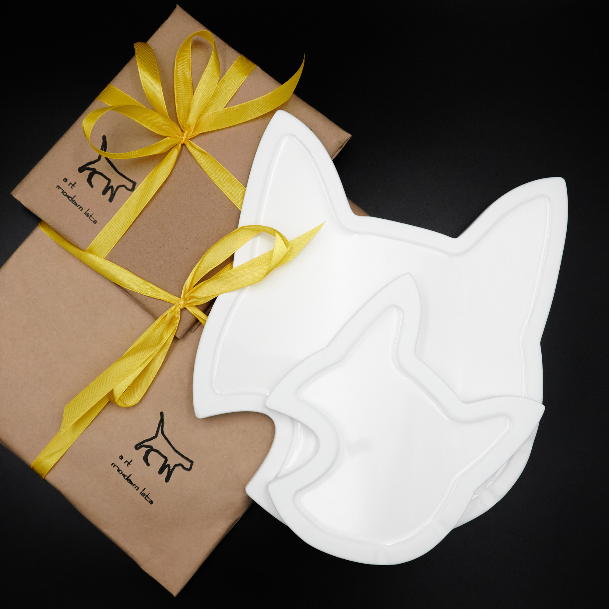 ПАЛИТРА БЕЛАЯ КОШКА/КОТЕНОК ДЛЯ МАСЛА, АКВАРЕЛИ, АКРИЛА, ГУАШИ, ТЕМПЕРЫ (котопалитра)