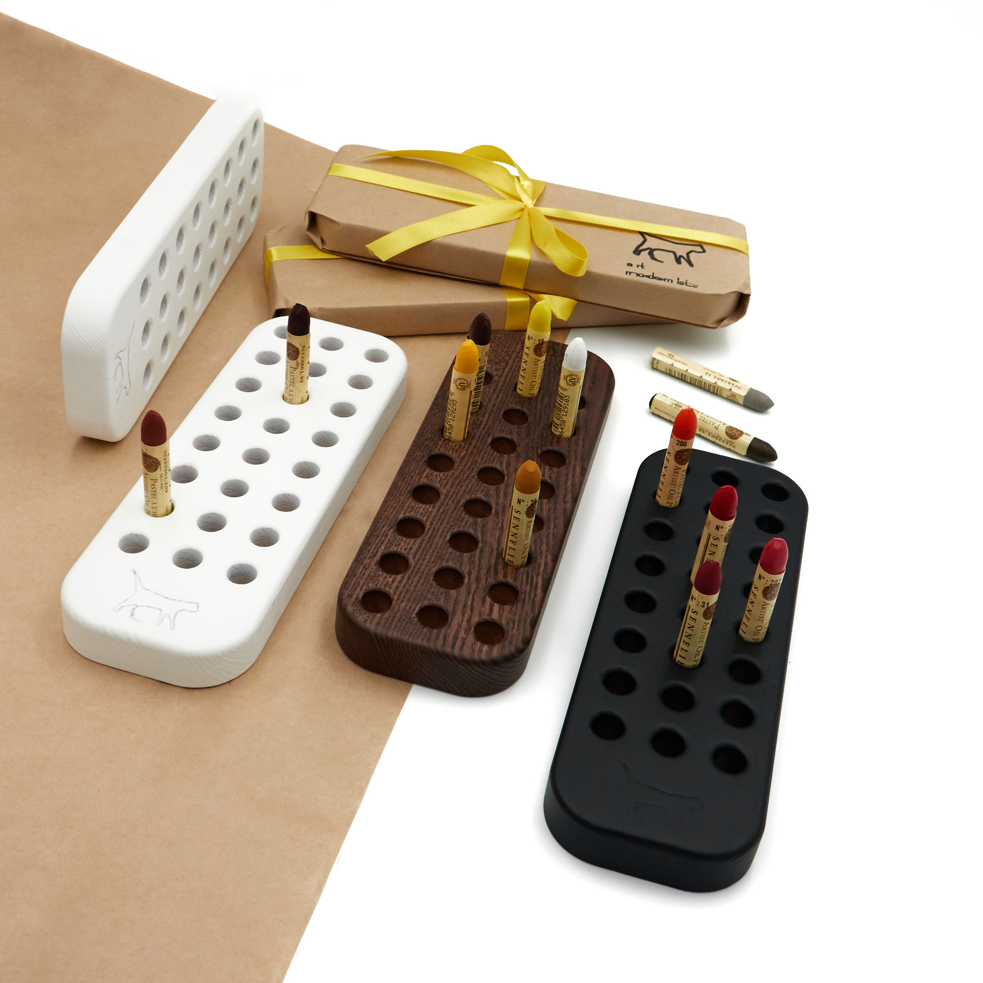 ОРГАНАЙЗЕР ДЛЯ МАСЛЯНОЙ ПАСТЕЛИ, ясень