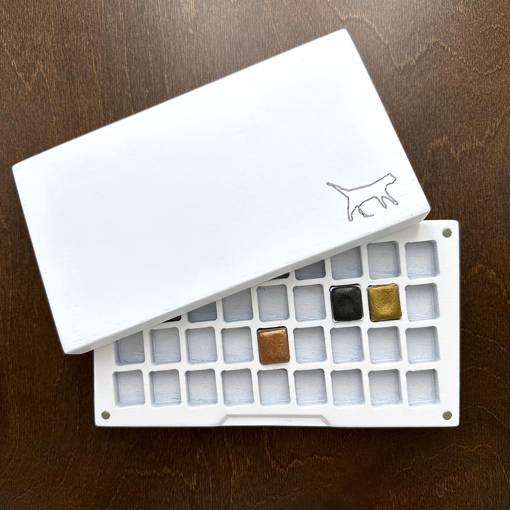 ПЕНАЛ БЕЛЫЙ НА 36 ПОЛУКЮВЕТ, дуб\ясень