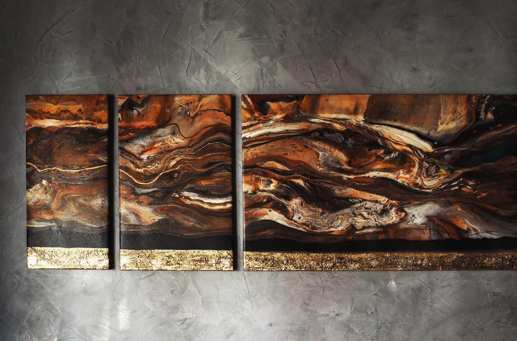 ~Песчаная дюна  (60х200, холст,акрил, 2018г.)