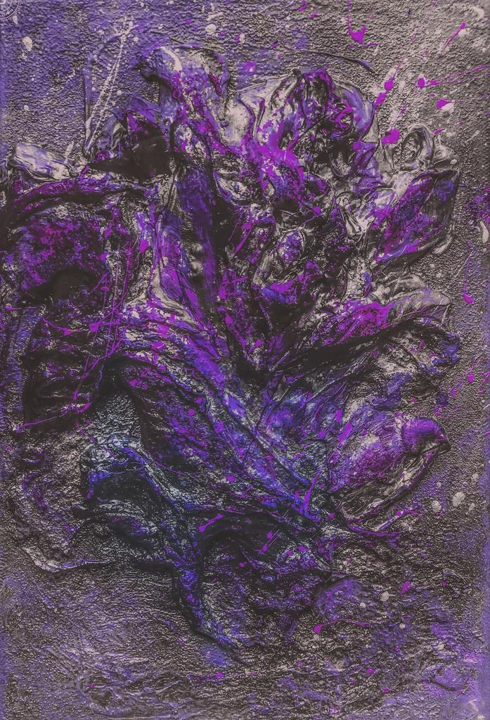 Из серии "Акха зезаг" 2  холст,акрил/20х30 см.