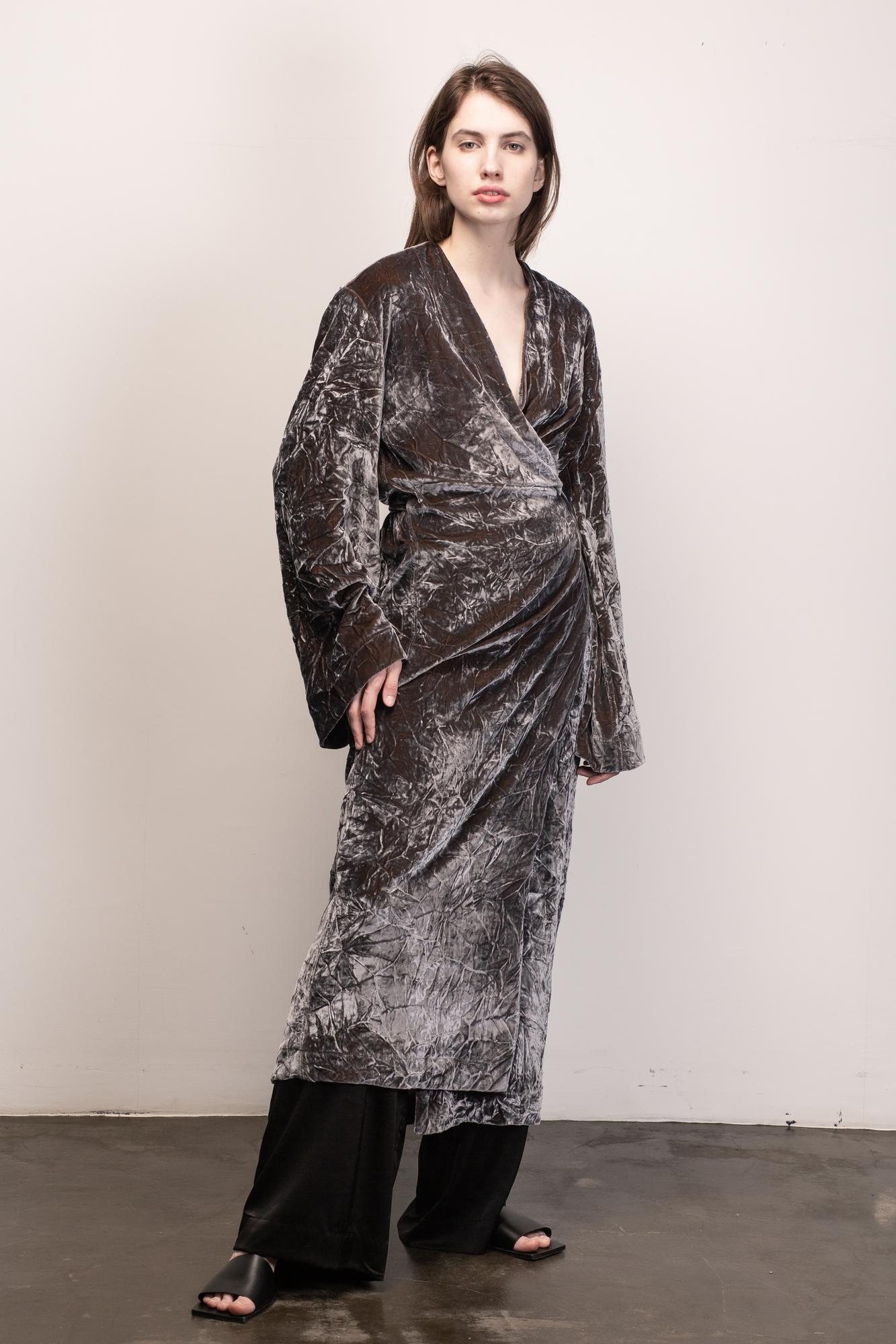 Кимоно бархатное