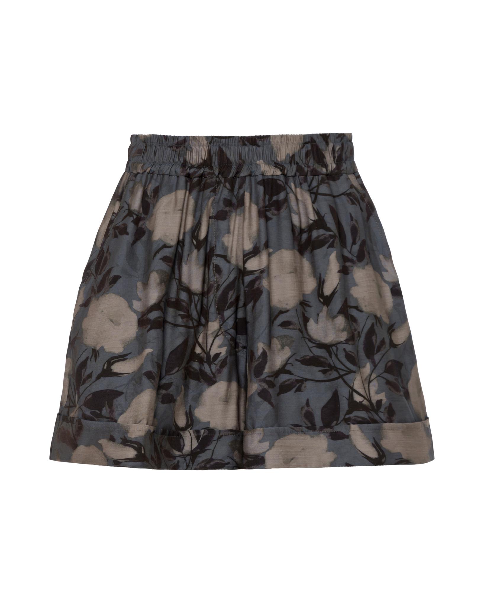 Шорты цветы