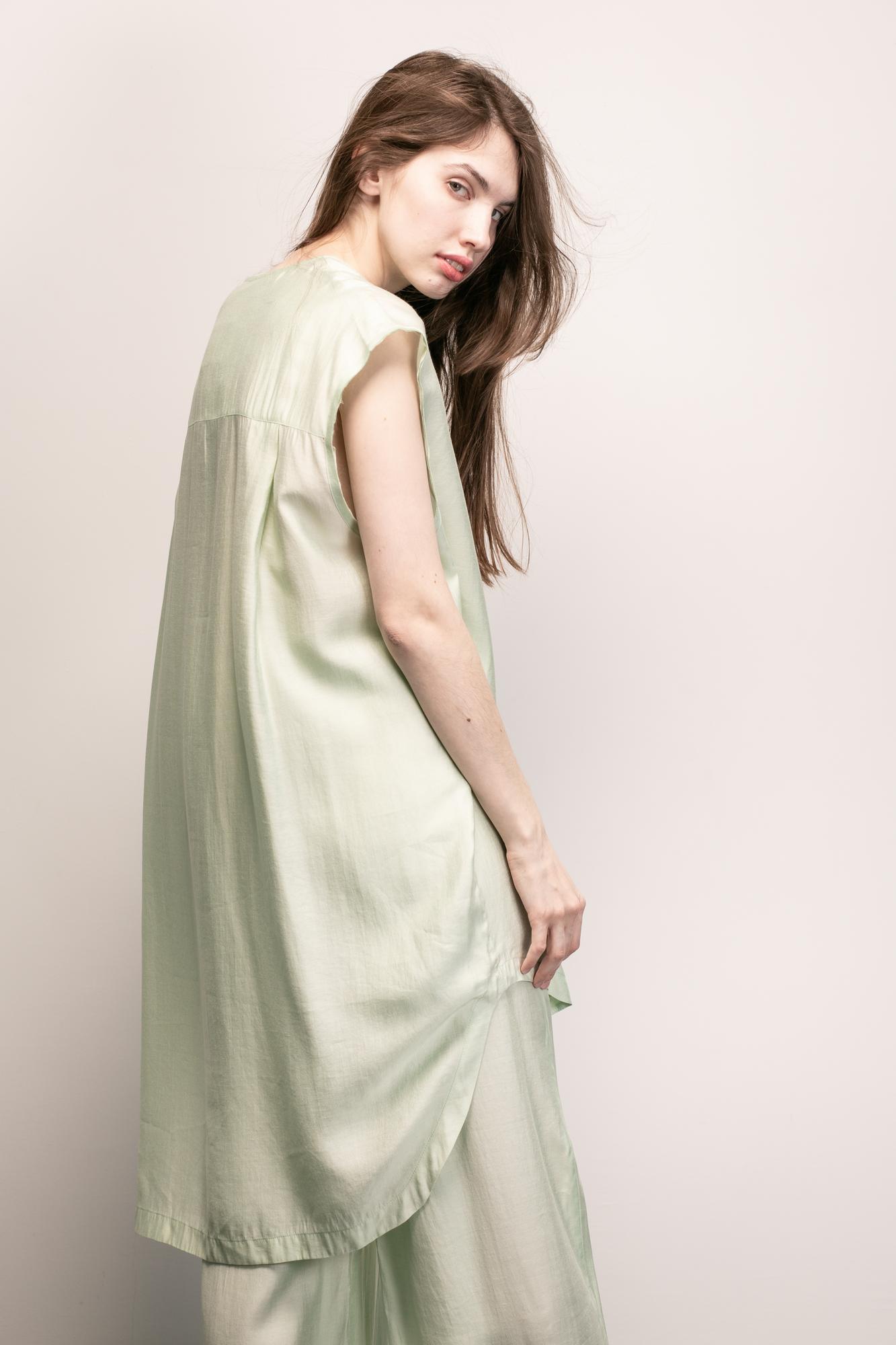 Рубашка "Манишка" без рукава