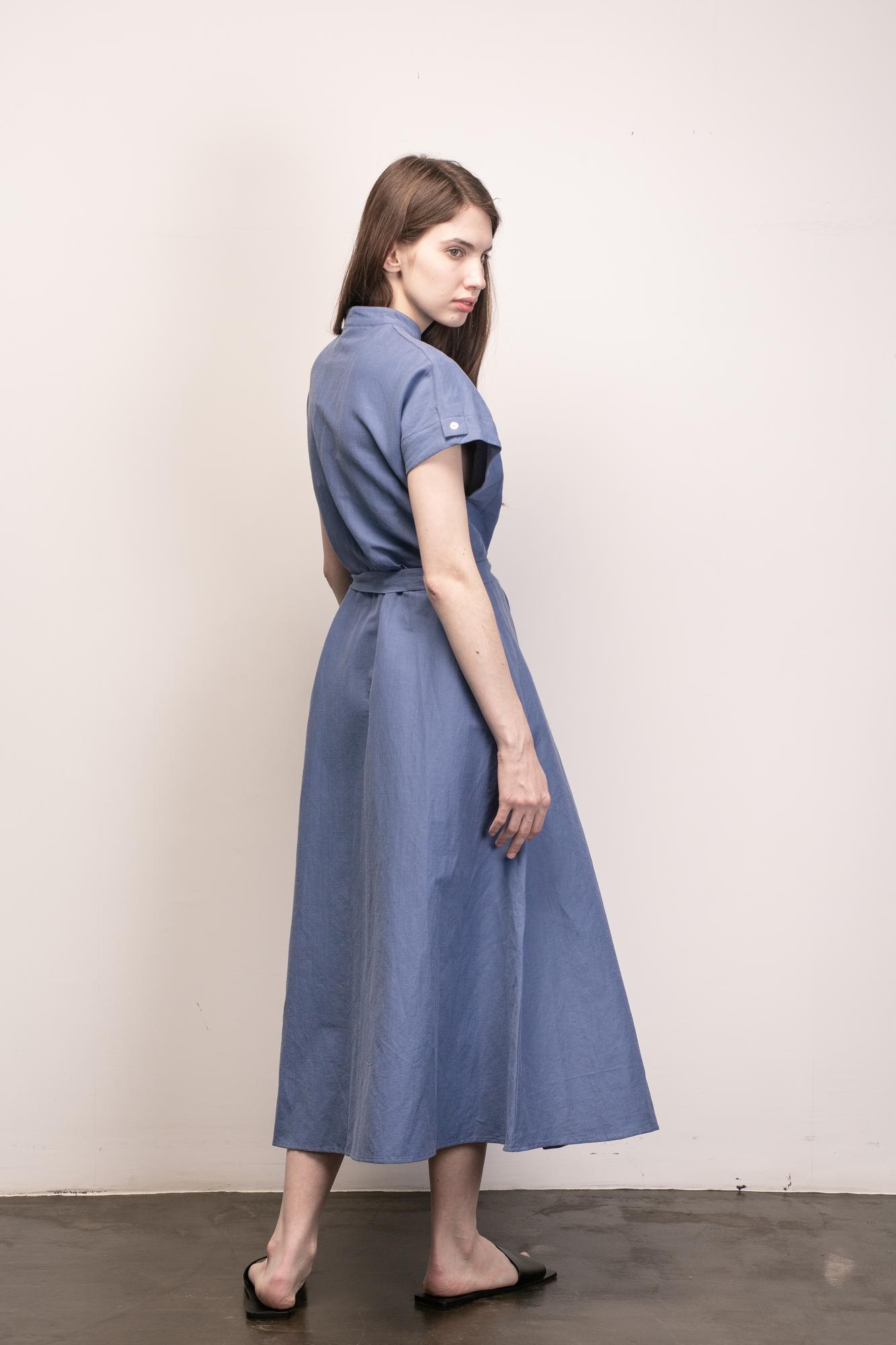 Платье с карманами