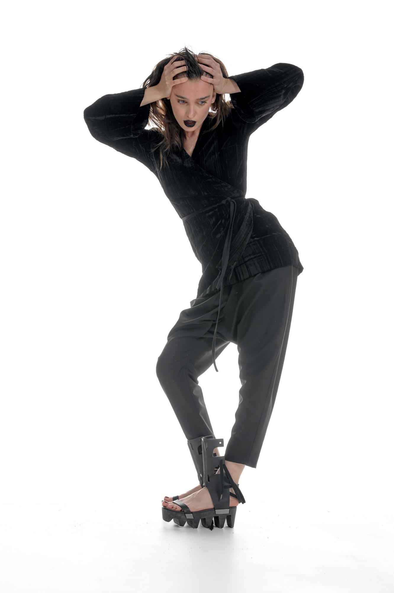 Кимоно жатый бархат