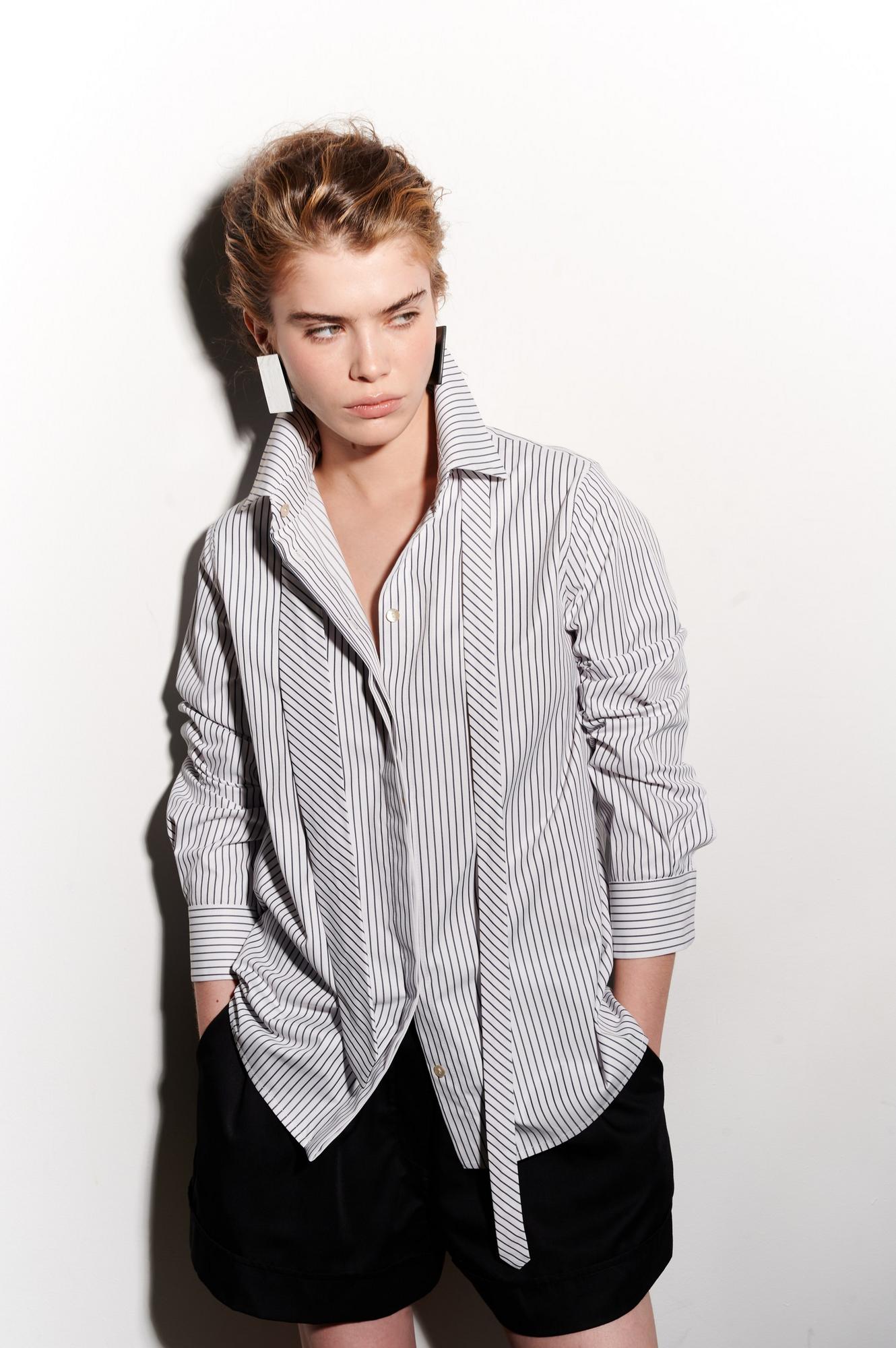 Рубашка в полоску