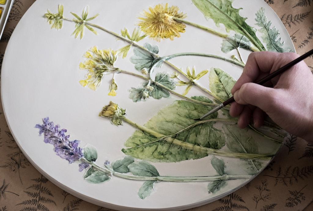 Основы тонировки барельефа