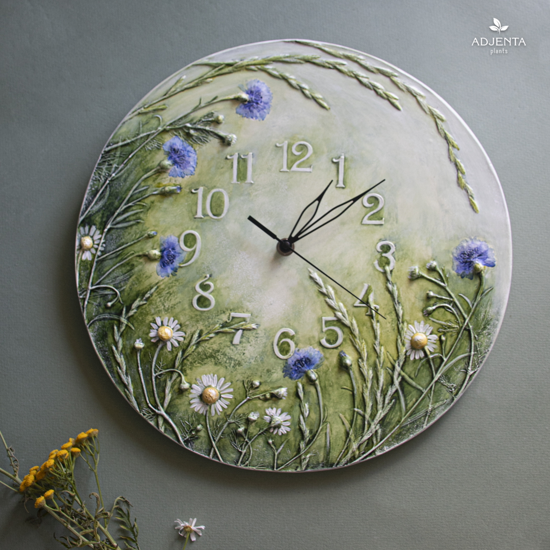 Часы "Васильки"