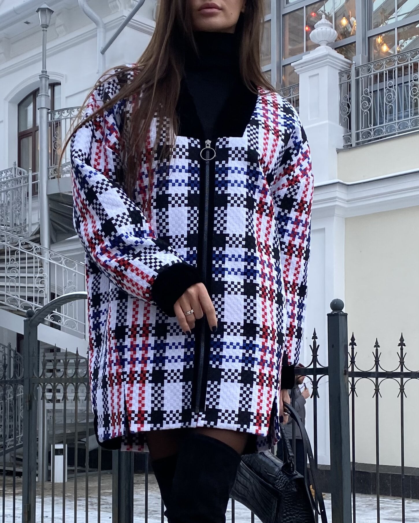 Бомбер удлиненный "Chic"