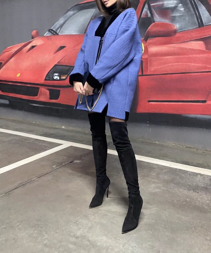 Бомбер удлиненный "Rich"