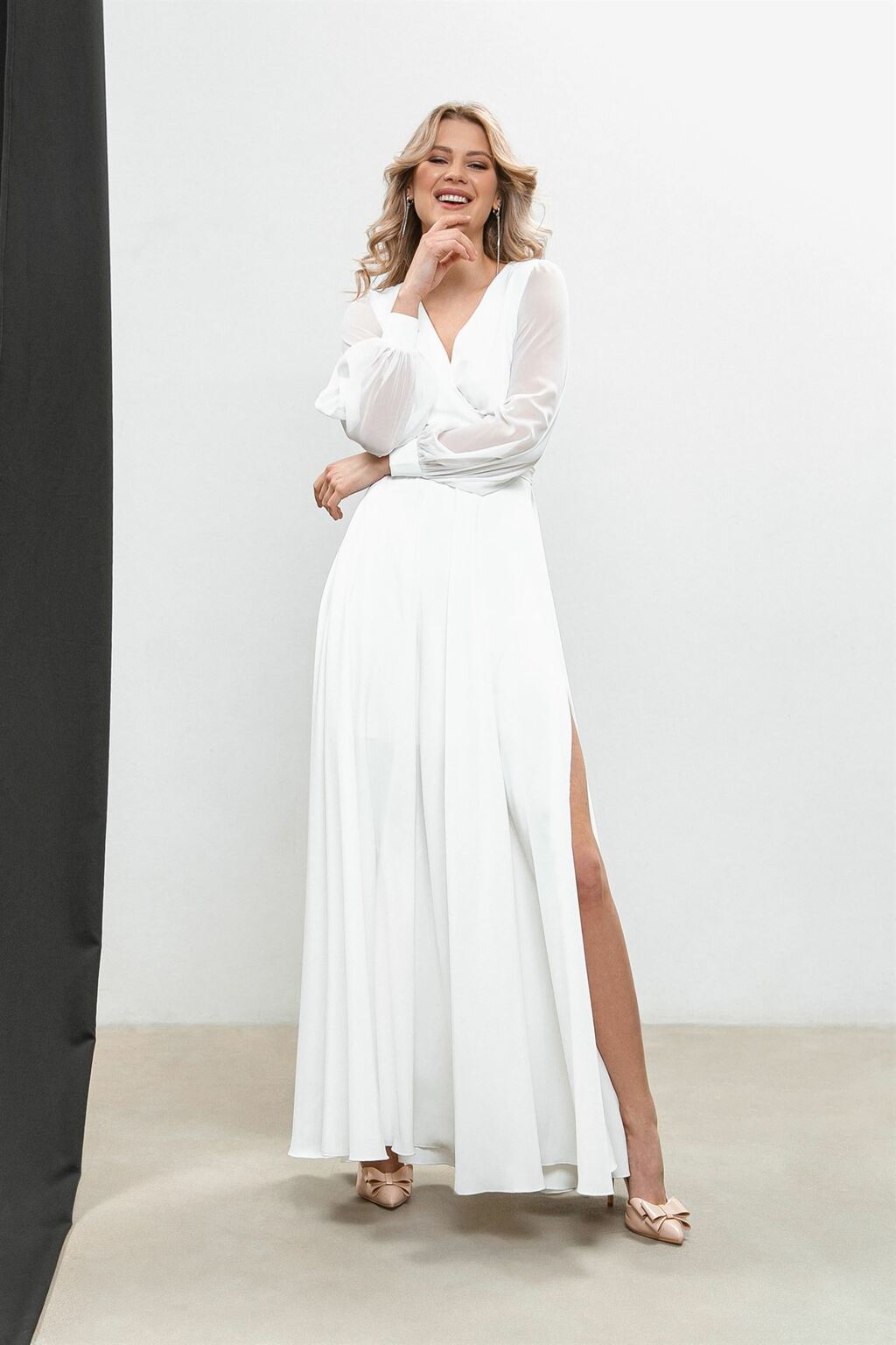 Свадебное платье "Мэри" рукав