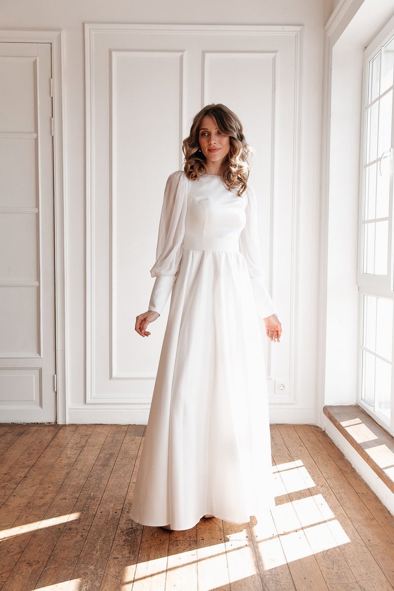 Свадебное платье "Бри"