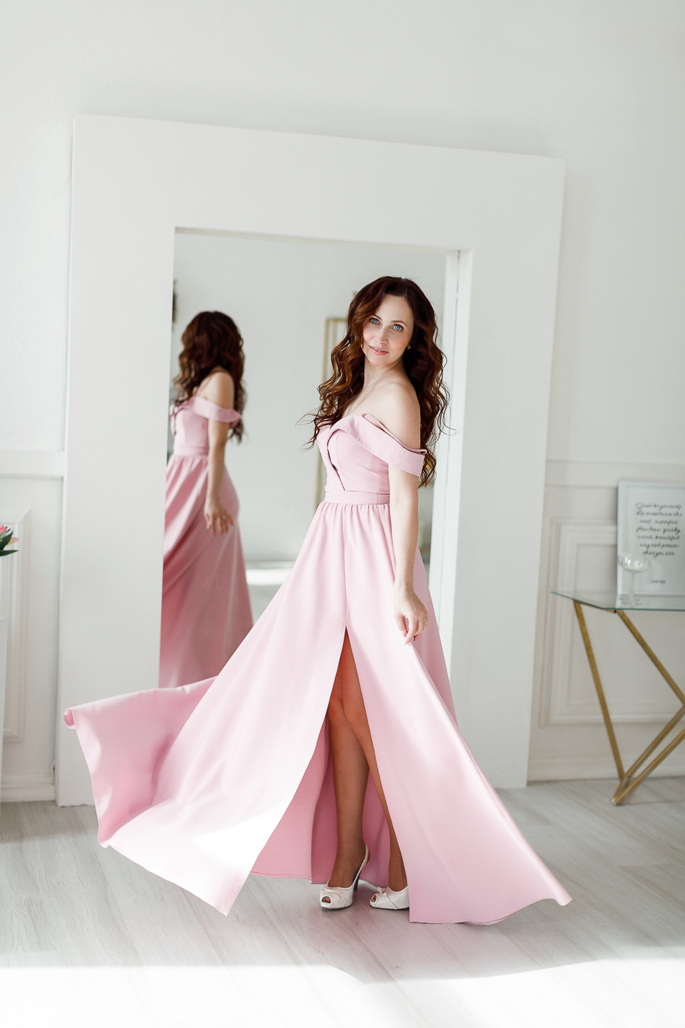 Платье "Дея" пудра