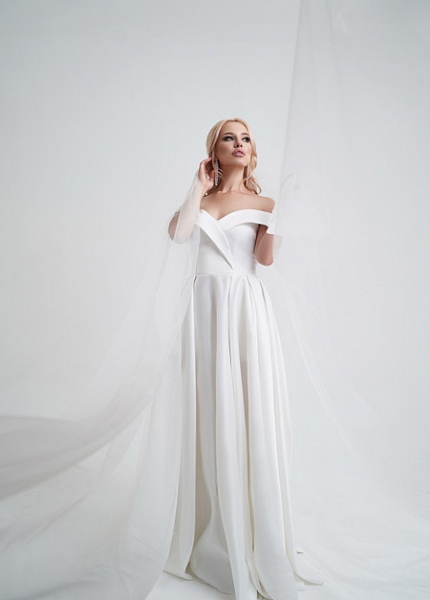 Свадебное платье "Одри" макси