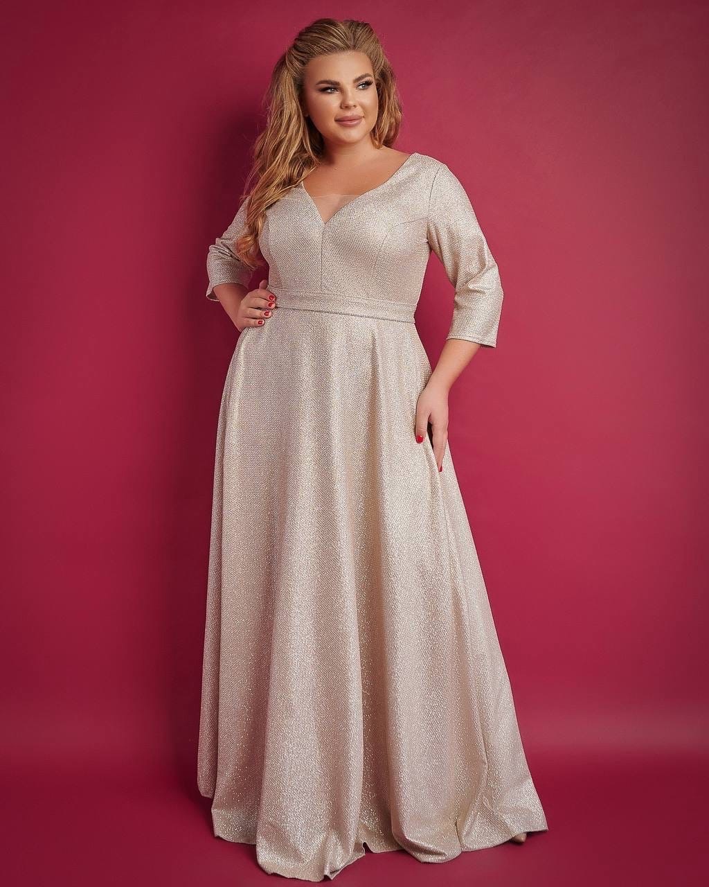 Вечернее платье "Ита" золото