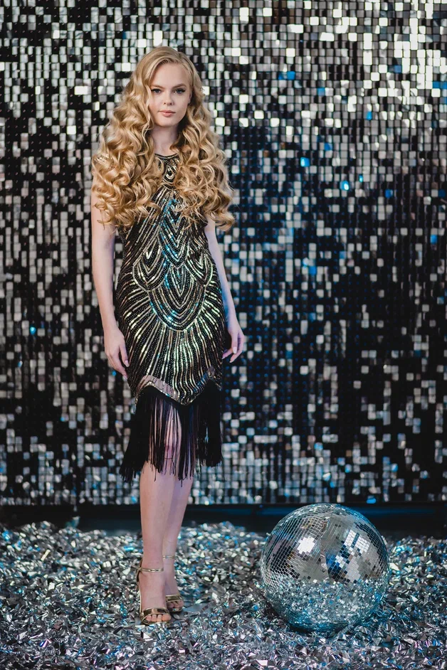 Коктейльное платье "Гетсби"