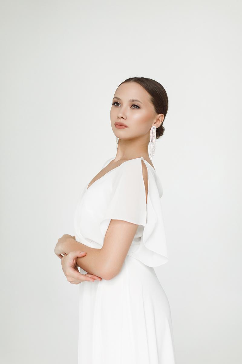 Вечернее платье "Каберне" white