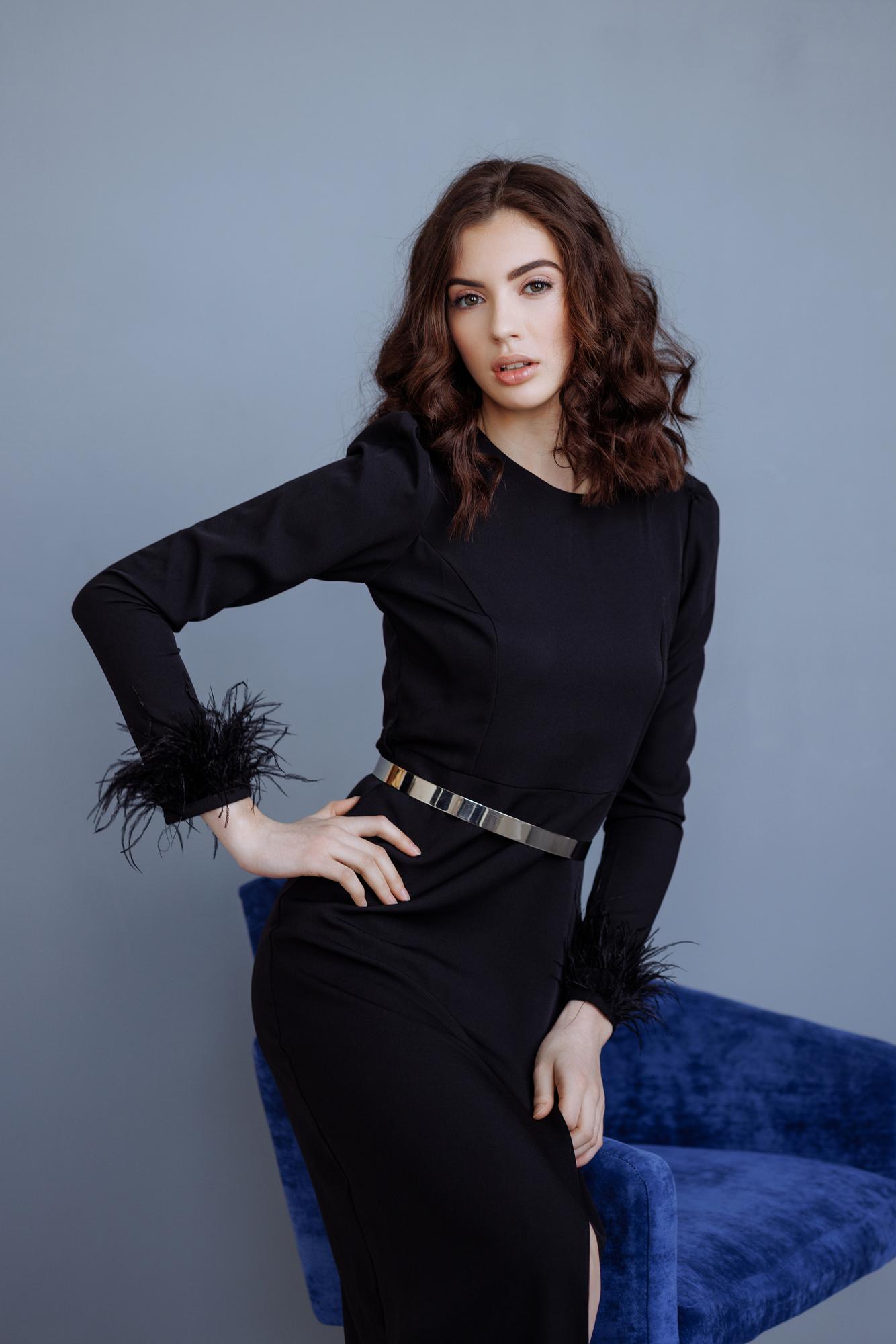 Вечернее платье "Эврика" black