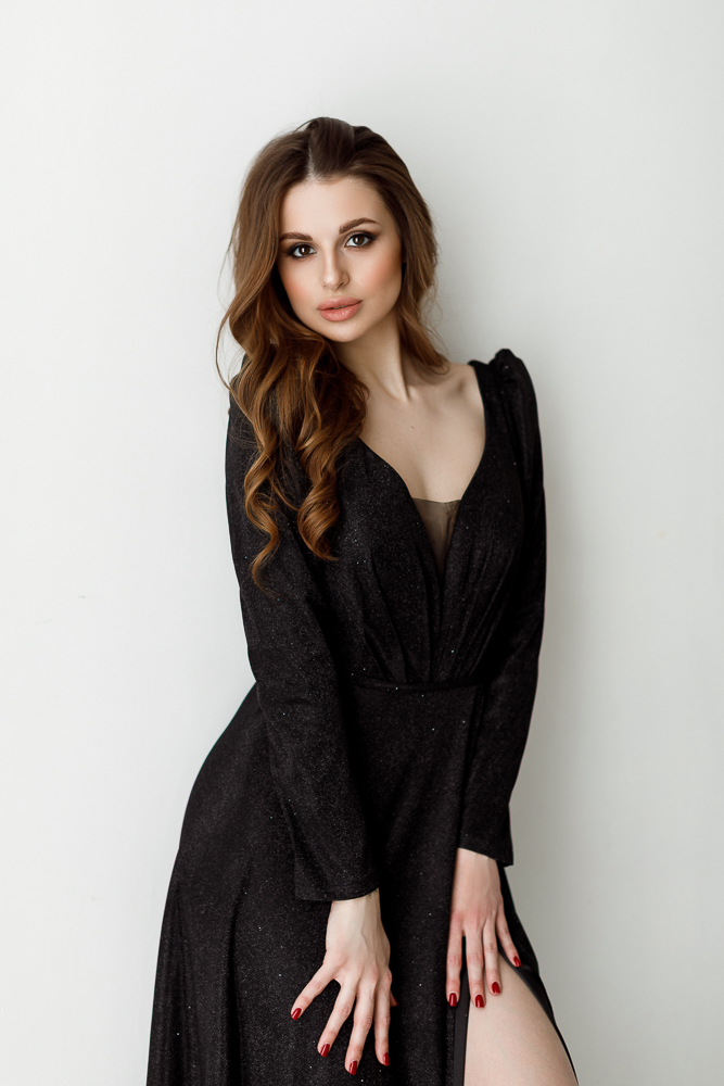 Вечернее платье "Янжима" black