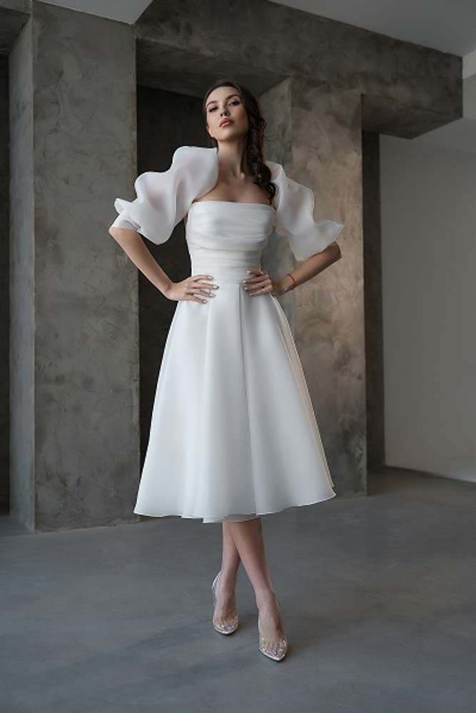 Свадебное платье "Эшли" миди