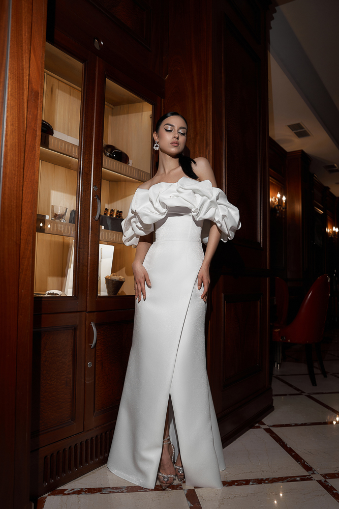 Свадебное платье "Безе 2"  white