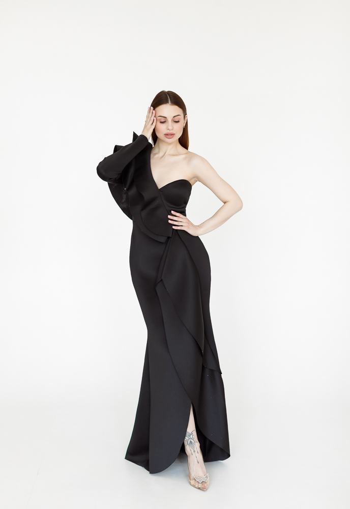 Вечернее платье "Аяна" black