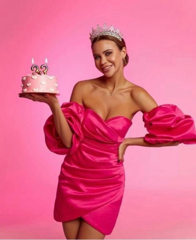 Платье "Августа" фуксия