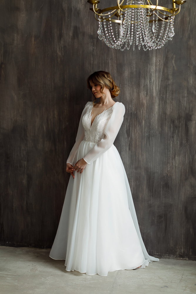 Свадебное платье "Хлоя"  white