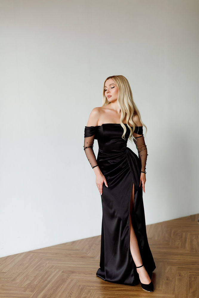 Вечернее платье "Виктори" black