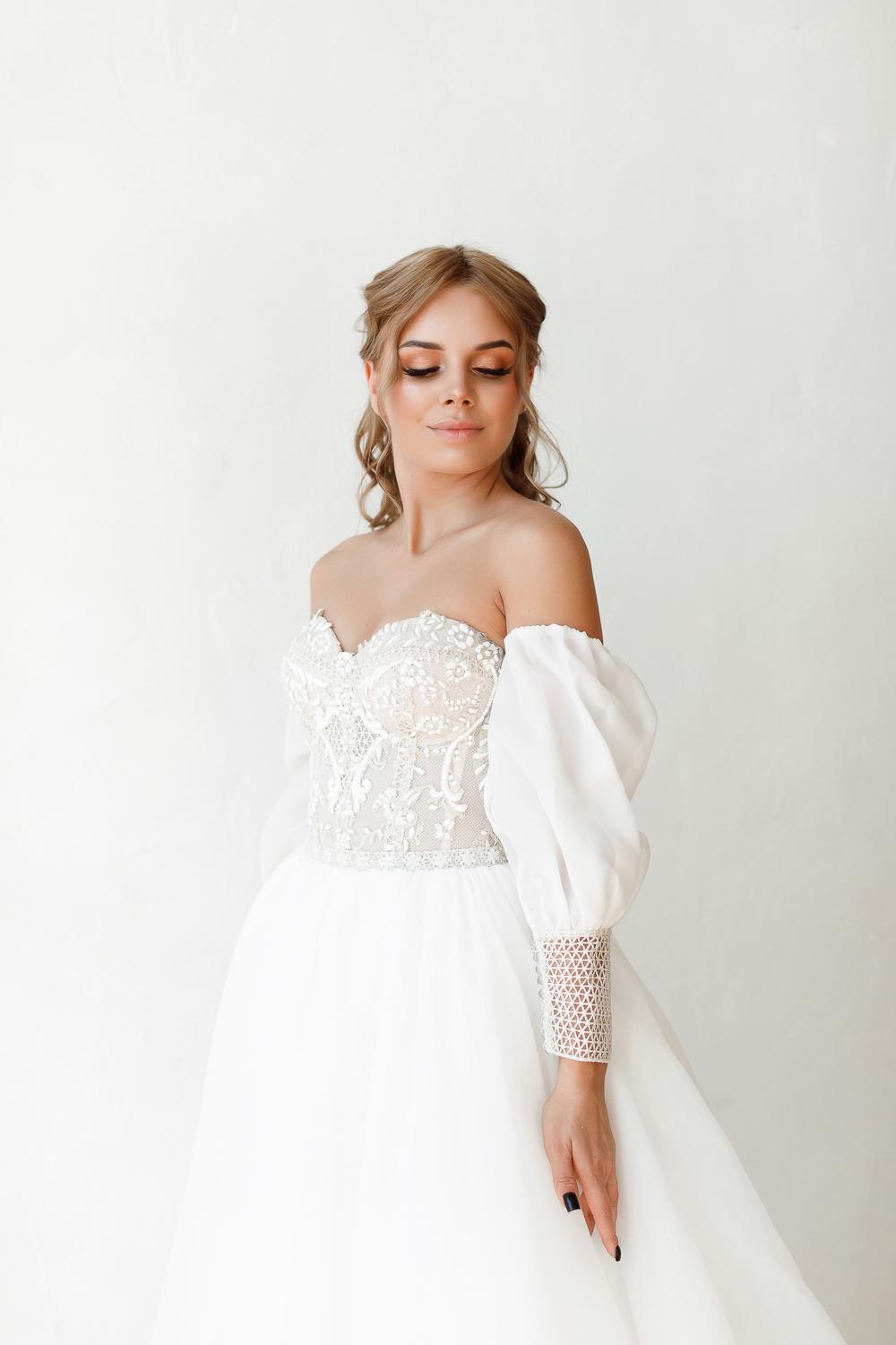 Свадебное платье "Кирена"  white