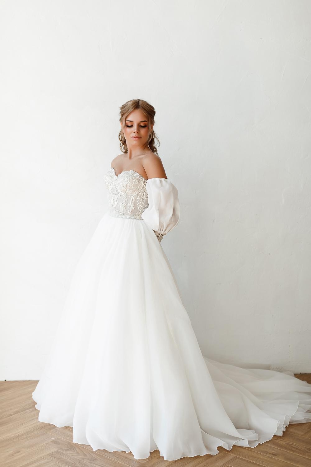 Свадебное платье "Кирена"  white
