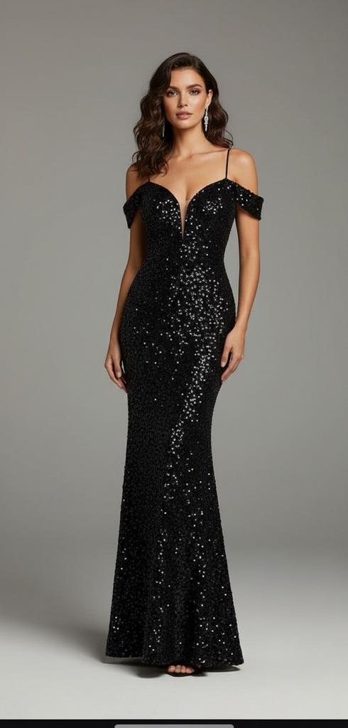 Вечернее платье "Эвелина" black