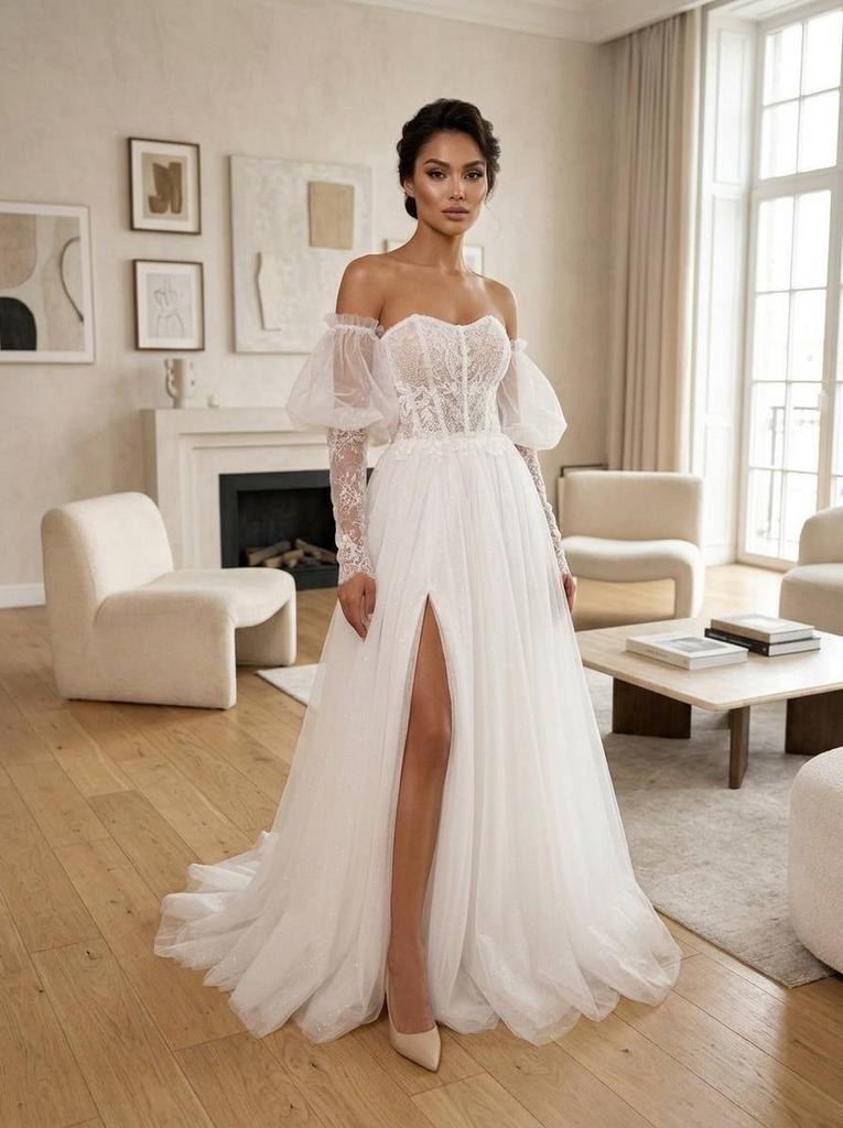 Свадебное платье "Сафи" корсет и юбка