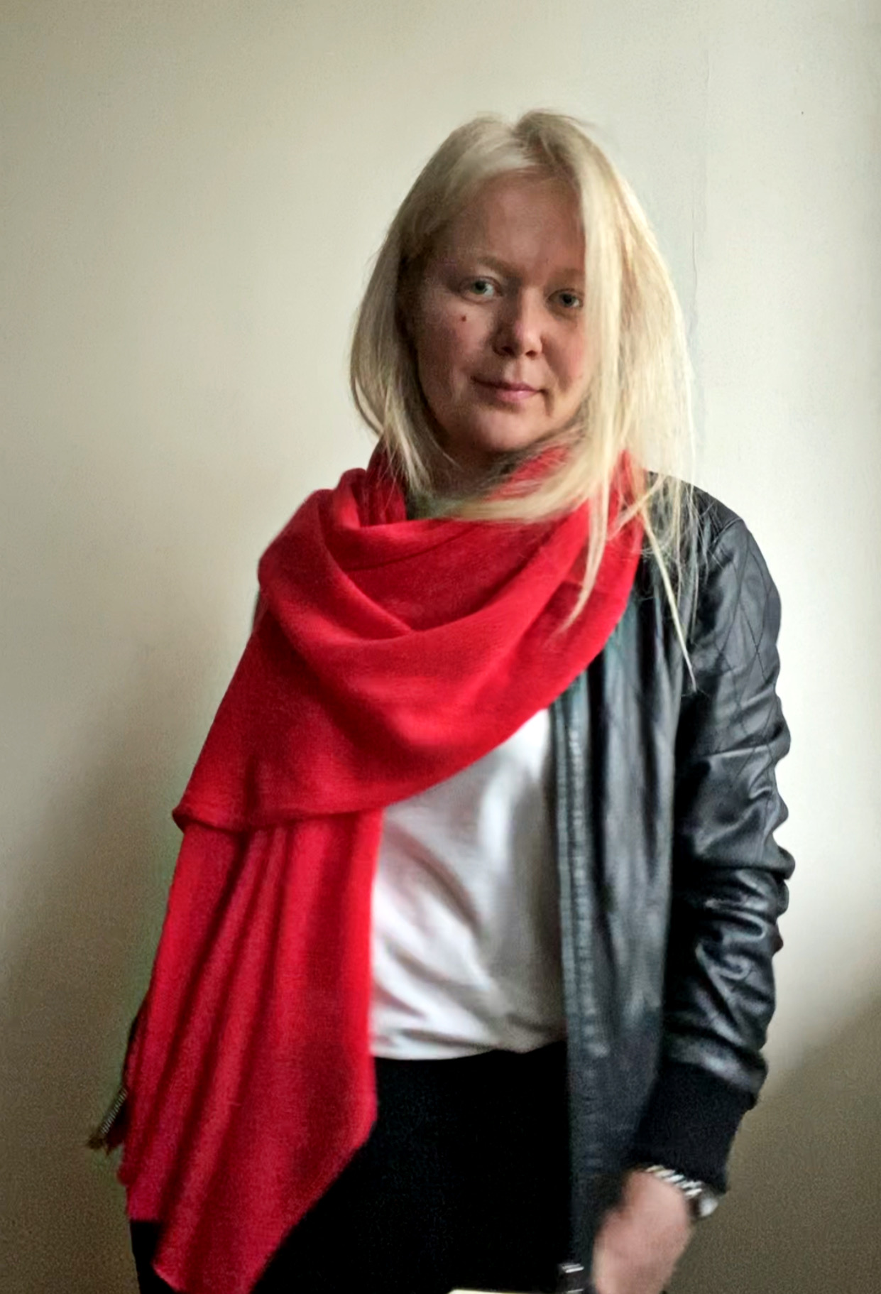 ПАЛАНТИН ИЗ 100% КАШЕМИРА КРАСНЫЙ