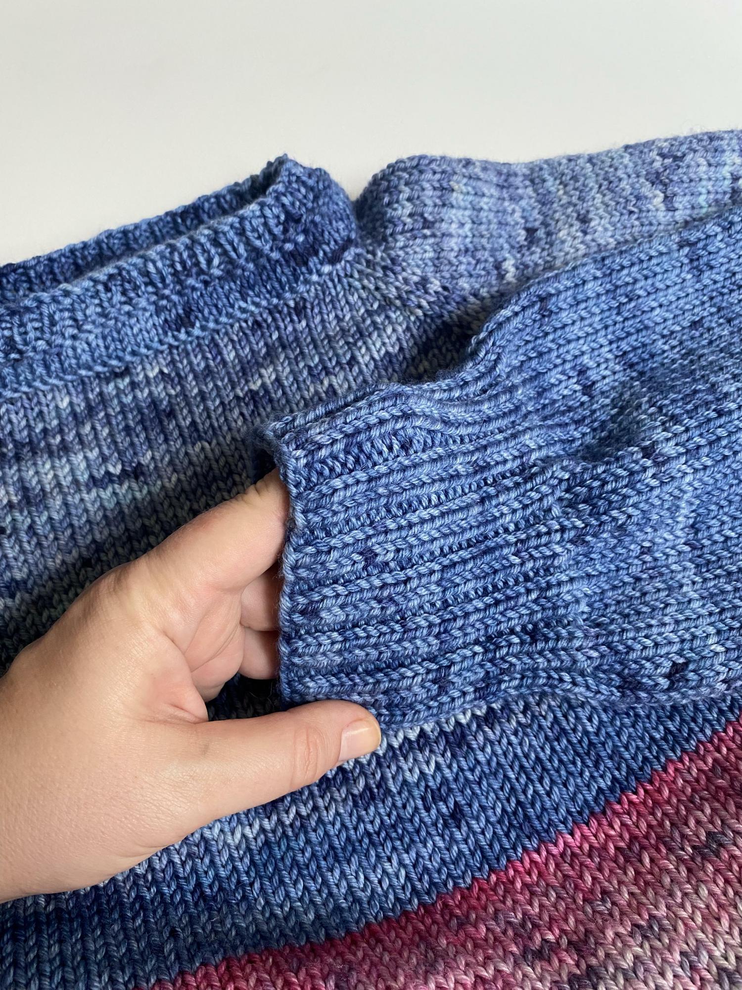 СВИТЕР РАССВЕТ, РУЧНОЙ РАБОТЫ ИЗ ПРЯЖИ РУЧНОГО КРАШЕНИЯ