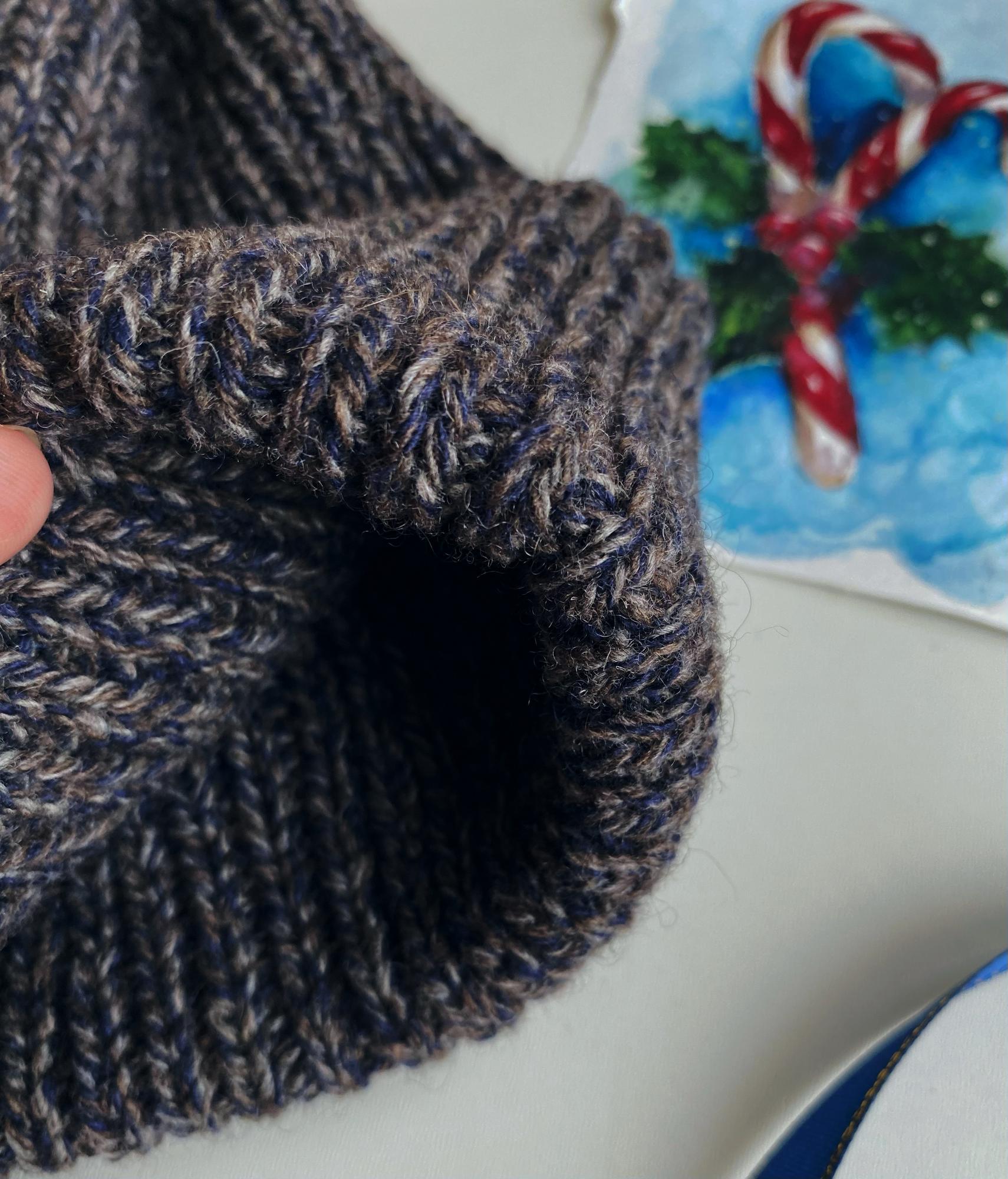 ШАПКА МУЖСКАЯ CARBON ИЗ ЯКА И МЕРИНОСА