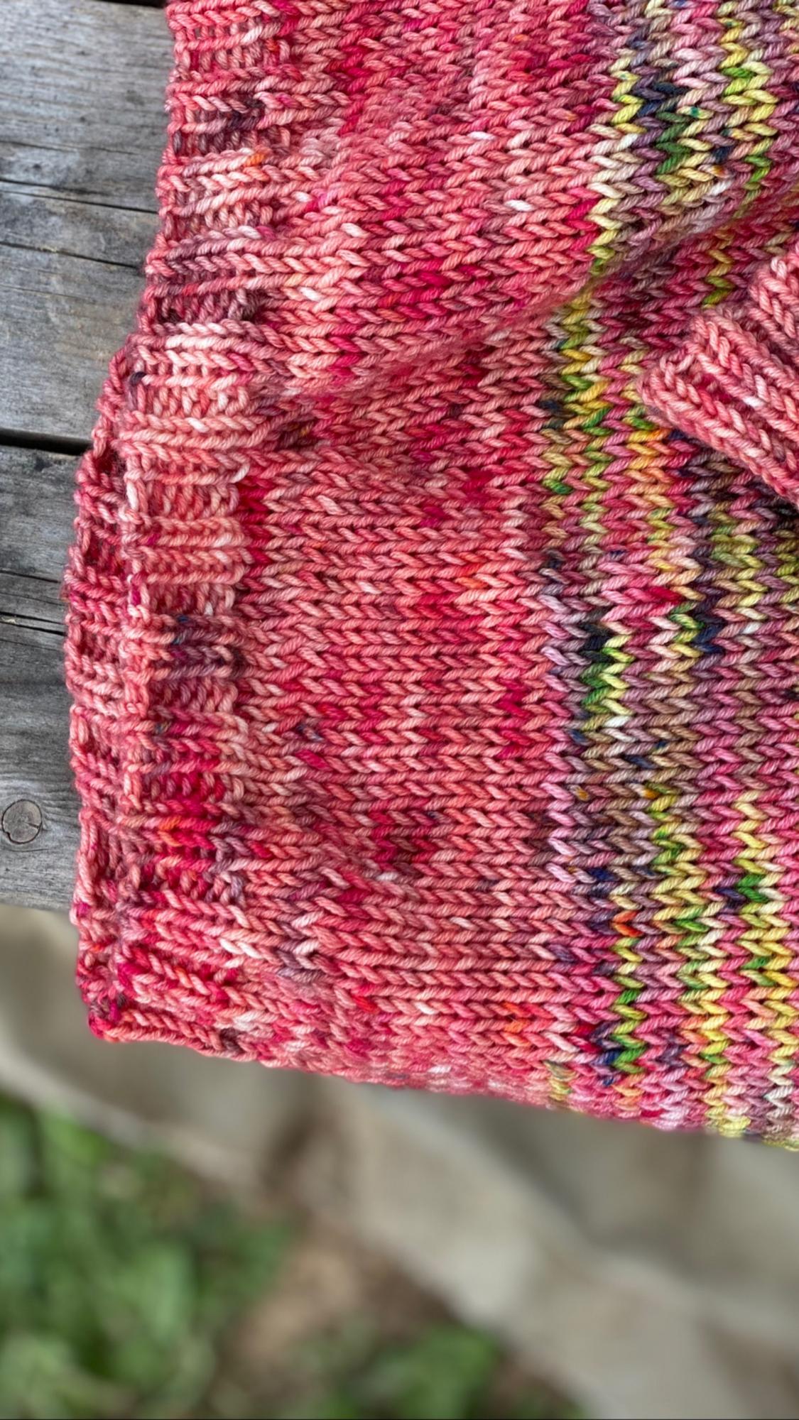 ДЖЕМПЕР  A U R A, РУЧНОЙ РАБОТЫ ИЗ ПРЯЖИ РУЧНОГО КРАШЕНИЯ