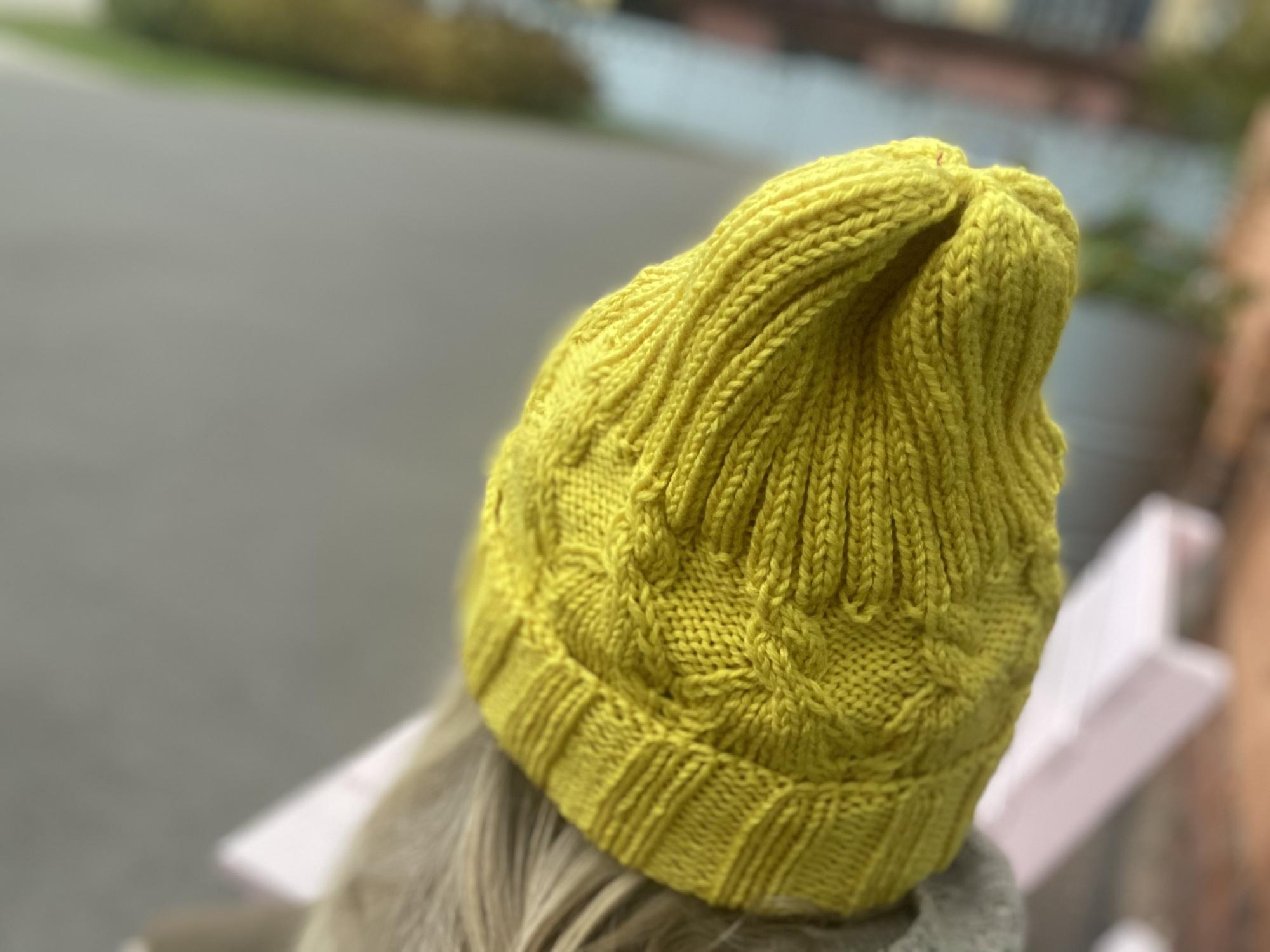 ШАПКА ВЕНЕЦ С ОТВОРОТОМ МЕРИНОС