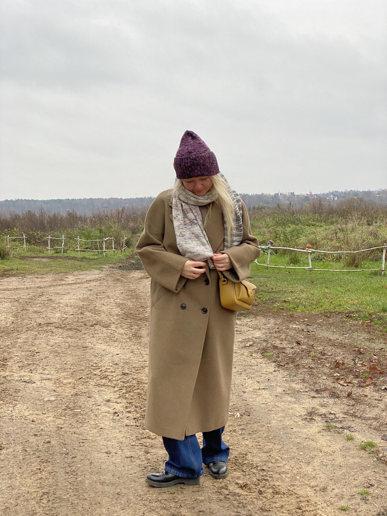 ШАПКА МАРГАРЕТ ИЗ ПРЯЖИ РУЧНОГО ОКРАШИВАНИЯ