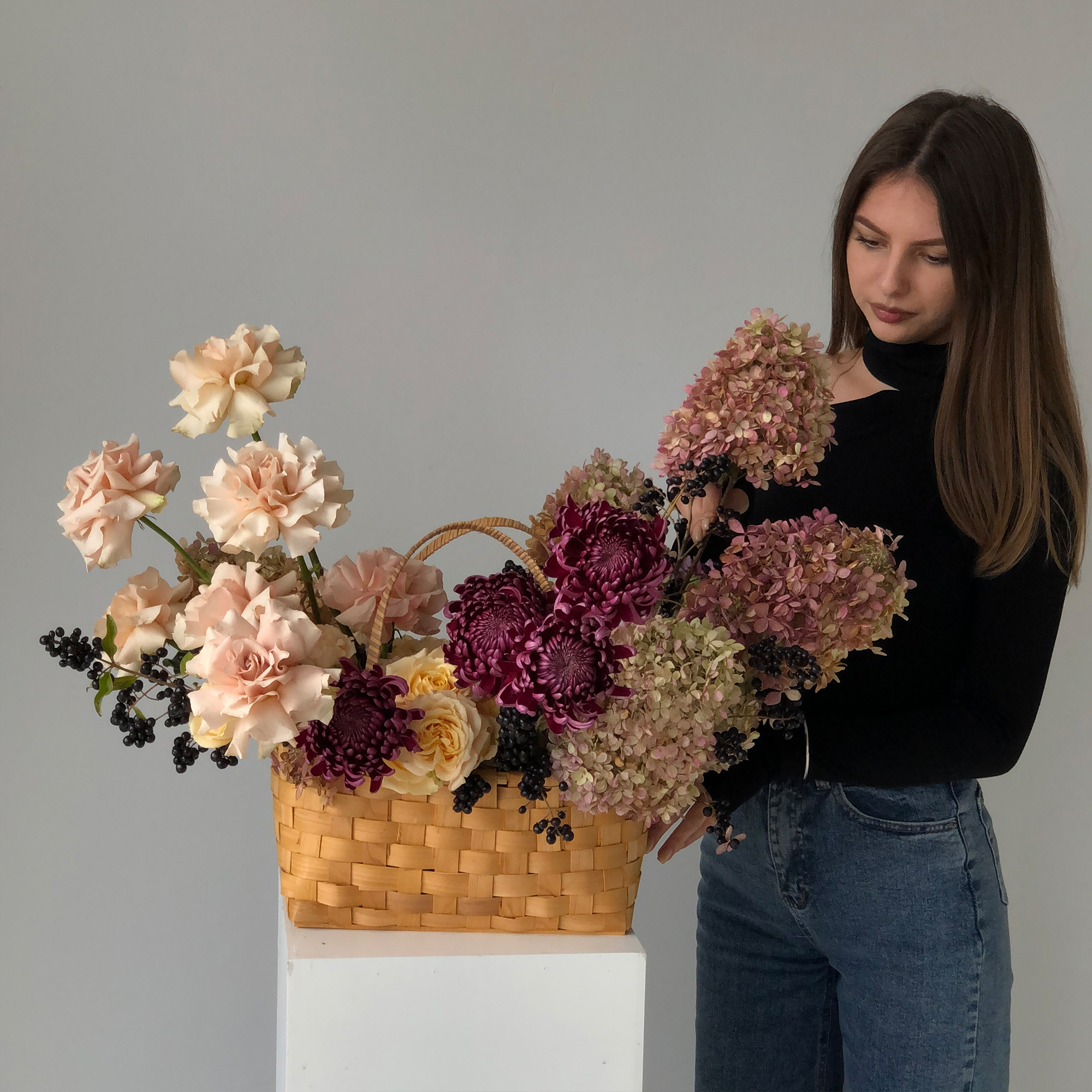 Корзина "Теплая осень"